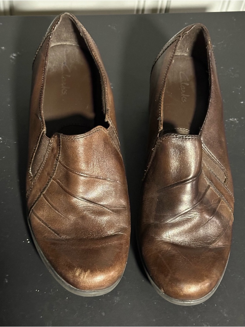 Clark’s Partridge Slide on shoes sz 10 womens